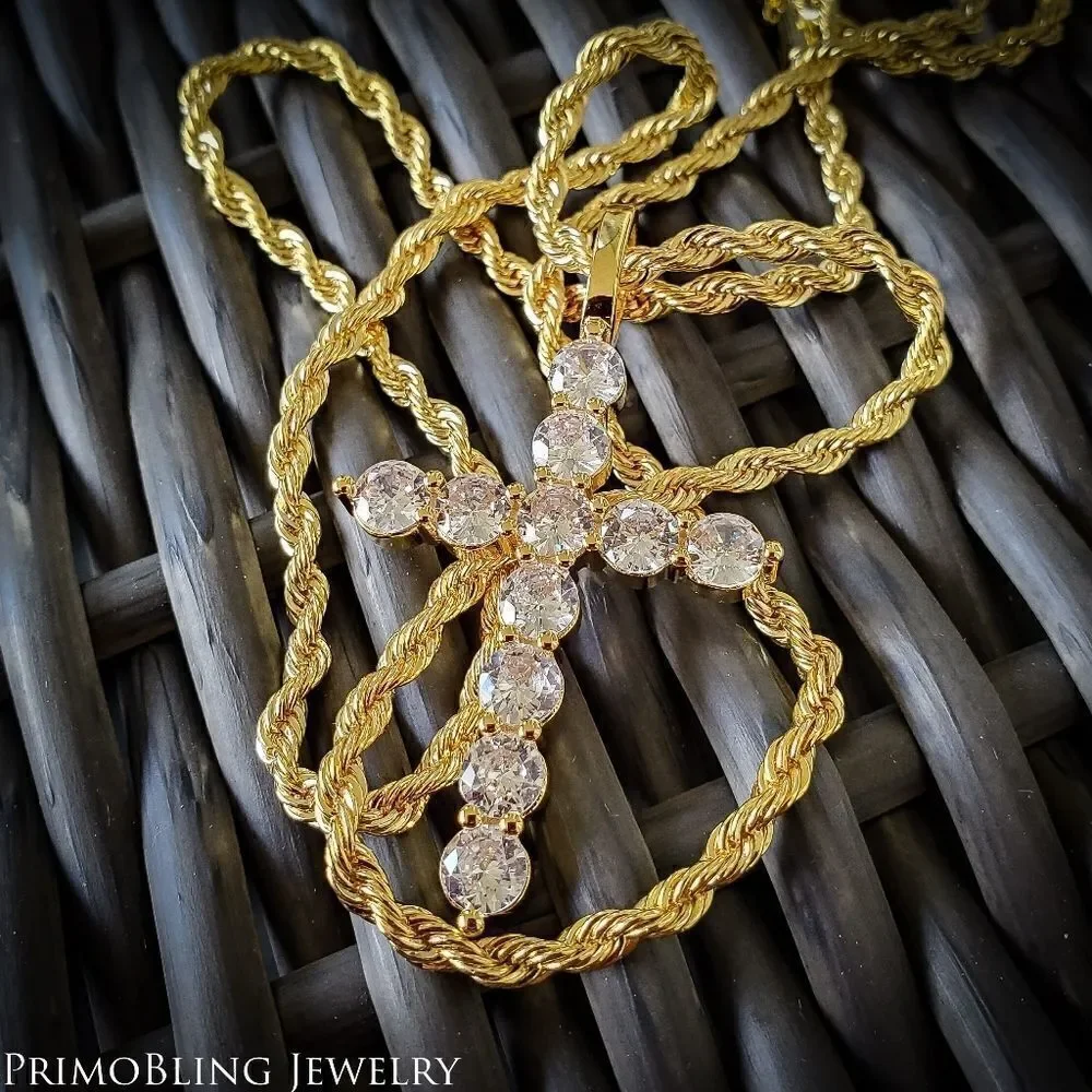 Diamond Cross Necklace
